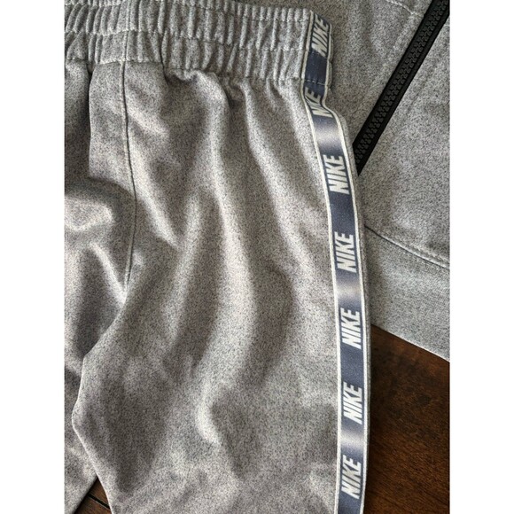 NIKE Boys 2 Piece Set Full Zip Jacket & Pants Size 2T Gray w/Blue - Picture 7 of 7